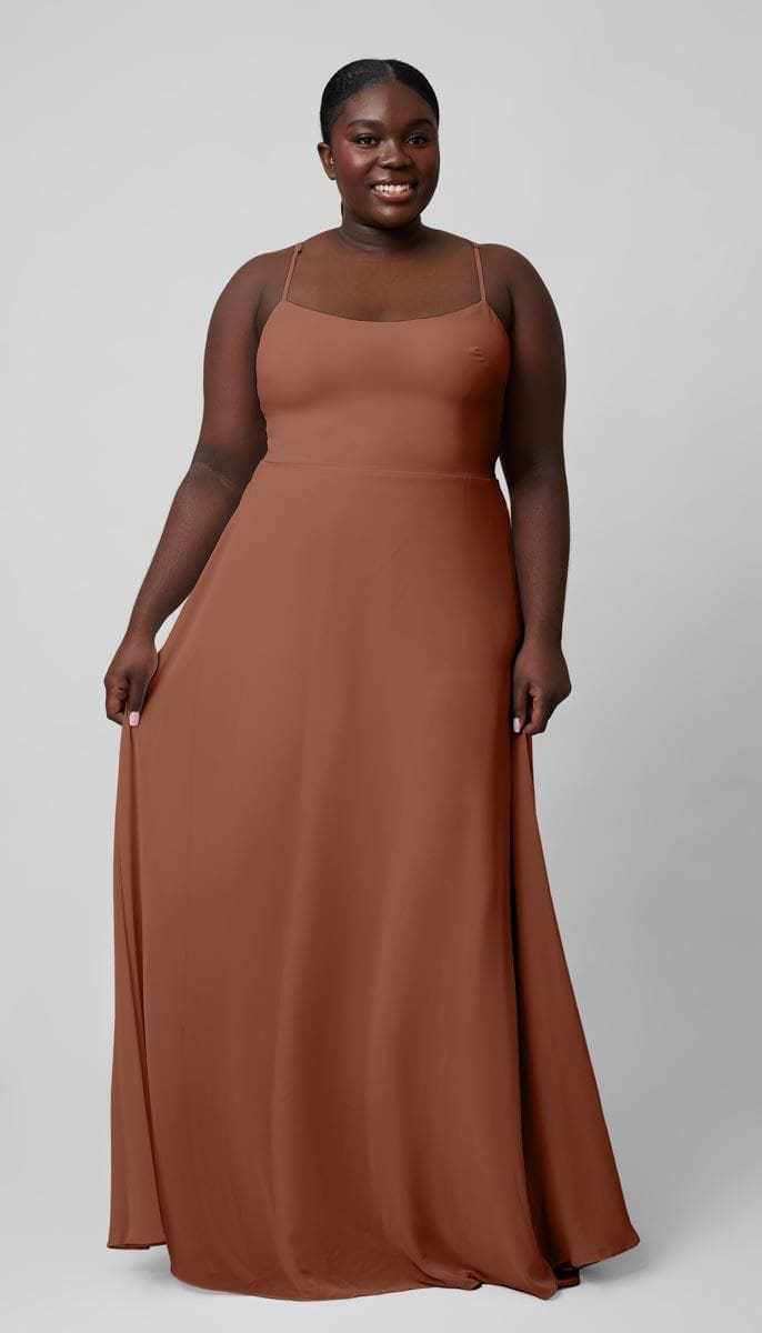 Adjustable Bridesmaids Dress | Kennedy Blue Nico Platinum