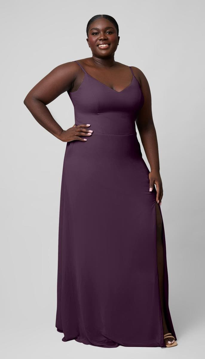 Sophie Platinum Chiffon Bridesmaids Dress