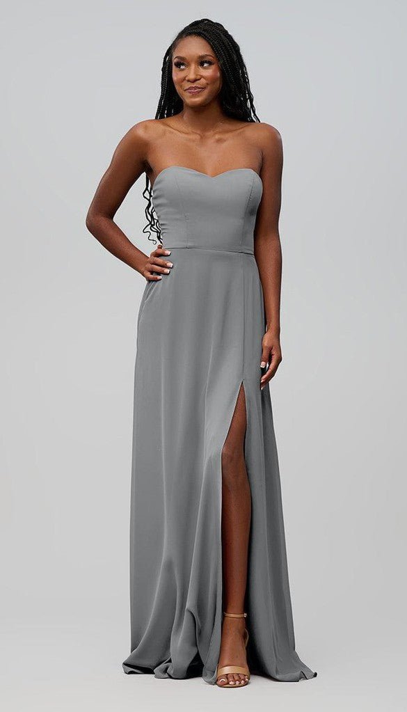 slim fit dress slacks Sweetheart Neck Silver Gray Long Beaded Prom Dresses, Silver Gray Long