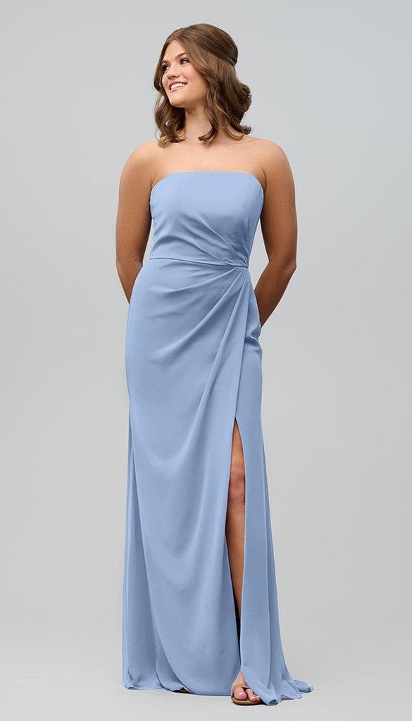 Audrey Structured Strapless Bridesmaid Dress | Kennedy Blue Cantaloupe Audrey Structured Strapless Bridesmaid Dress | Kennedy Blue Cantaloupe