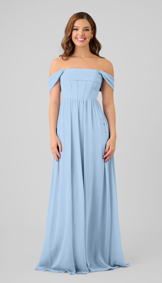 Autumn romantic bridesmaid dress
