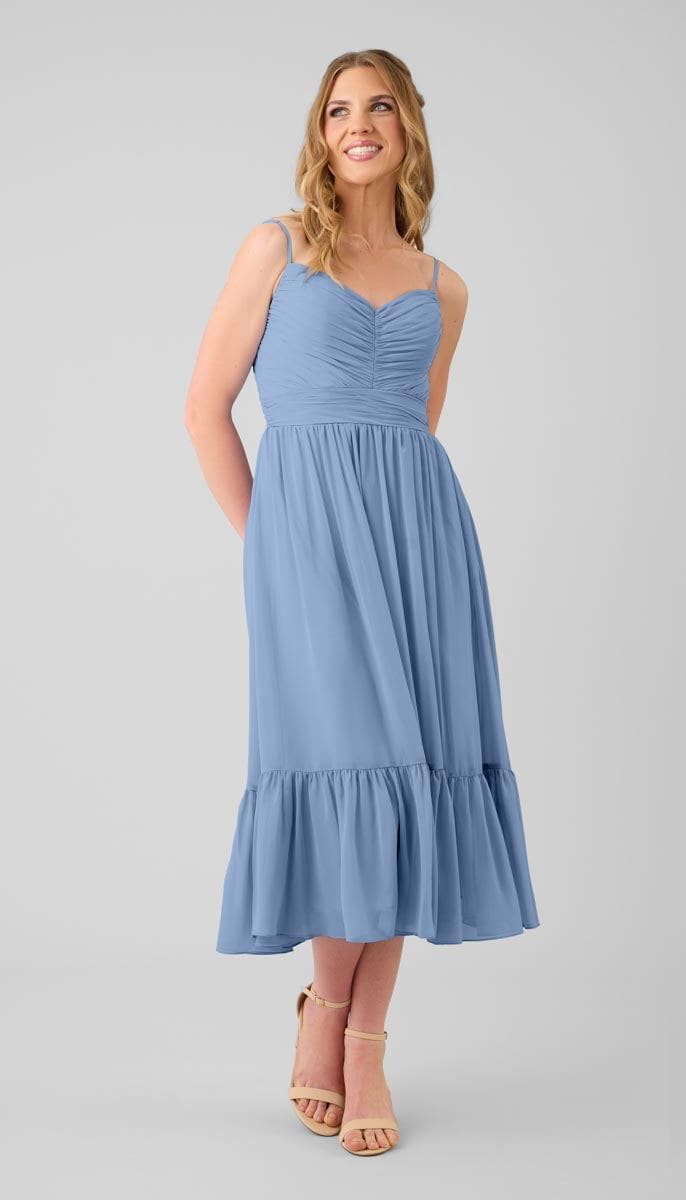 Evie adjustable fit bridesmaid dress | Kennedy Blue Cornflower Evie adjustable fit bridesmaid dress | Kennedy Blue Cornflower