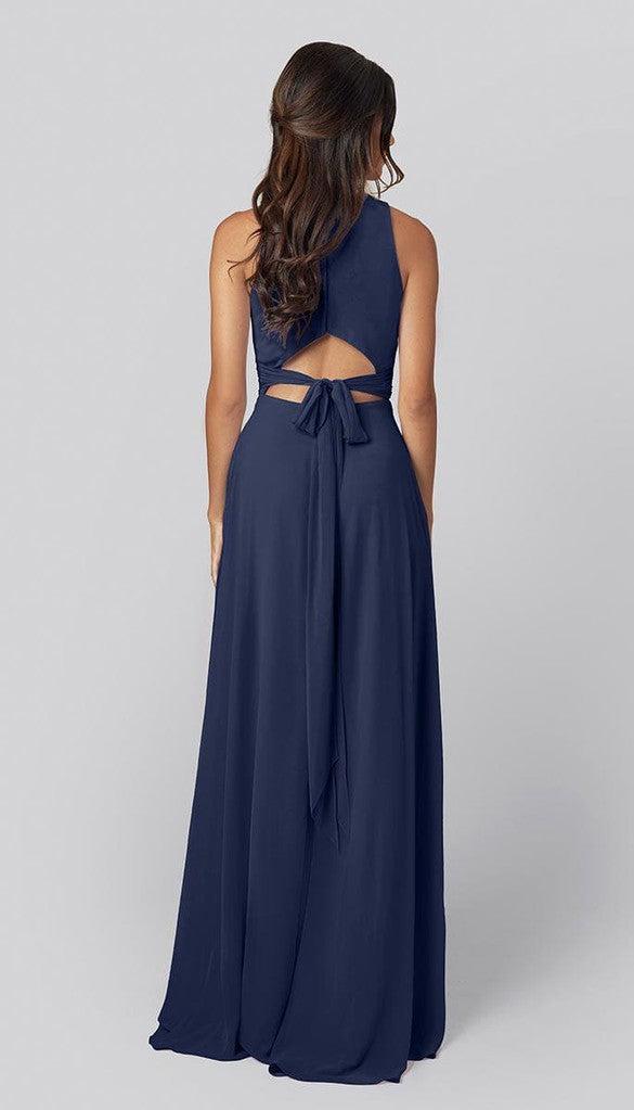 kennedy blue dresses Sarah bridesmaid dress line skirt Kennedy Blue Sue Platinum Bridesmaid