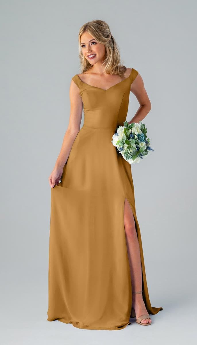 chinese dress ladies Haley Classic Chiffon Bridesmaids Dress main image 0