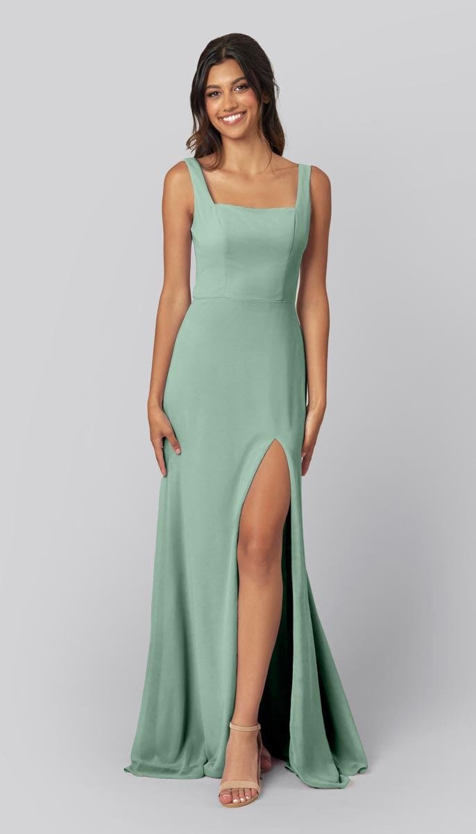 Jay Square Neck Bridesmaid Dress
