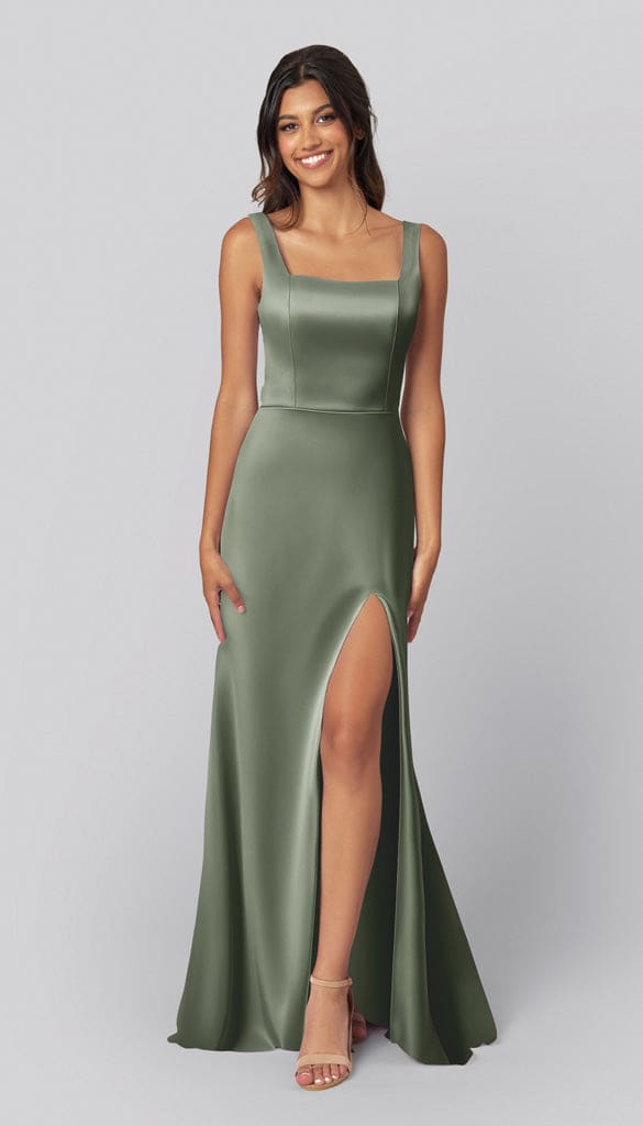 Jay Luxe Satin Bridesmaid Dress | Kennedy Blue Champagne Jay Luxe Satin Bridesmaid Dress | Kennedy Blue Champagne