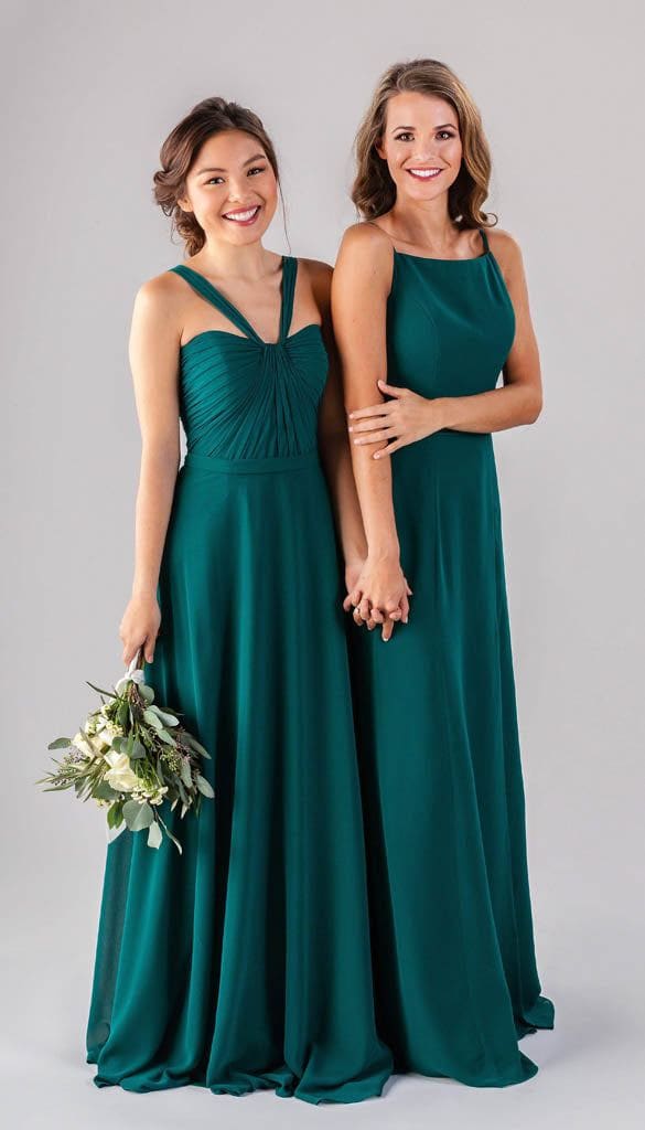 Alice High Neckline Bridesmaid Dress