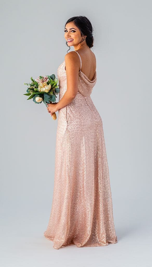 Sale Ready-to-Ship Sequin Bridesmaid Dress | Kennedy Blue 4 / Silver Sale Ready-to-Ship Sequin Bridesmaid Dress | Kennedy Blue 4 / Silver