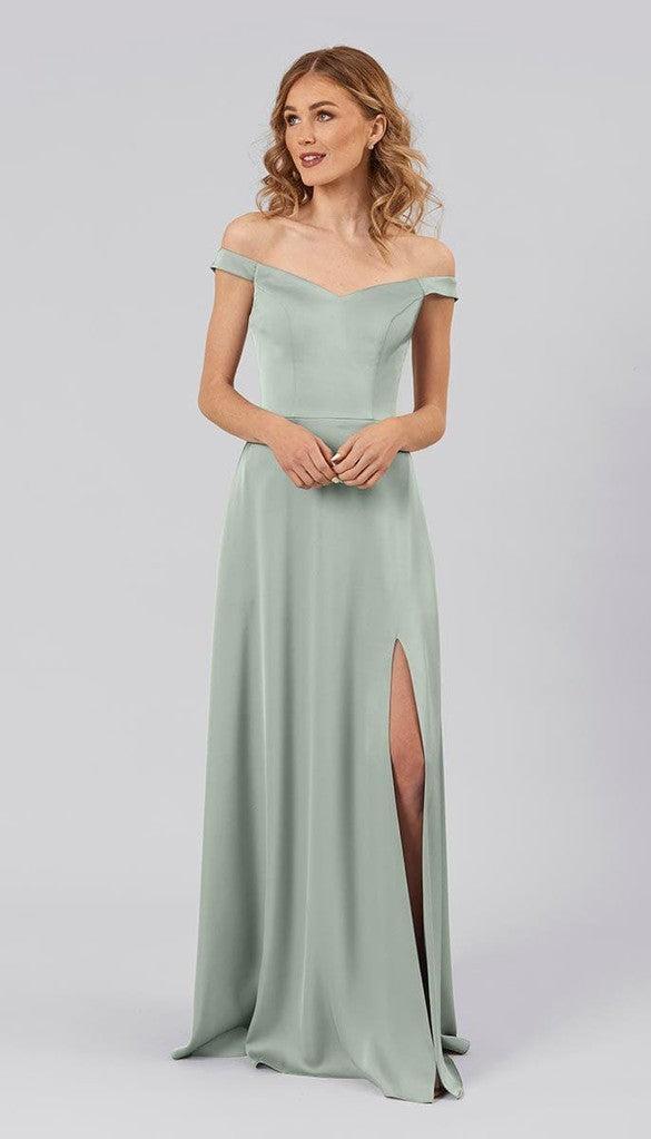 Arwen Ready to Ship Bridesmaid Dress | Kennedy Blue 32 / Green