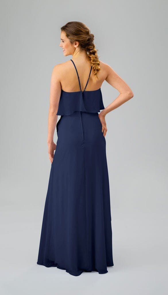 Sale Ready-to-Ship Chiffon Bridesmaid Dress | Kennedy Blue 24 / Sapphire Sale Ready-to-Ship Chiffon Bridesmaid Dress | Kennedy Blue 24 / Sapphire