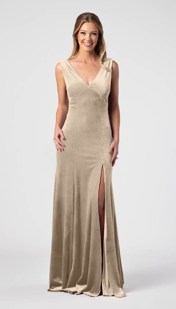 Carmen Velvet Bridesmaid Dress