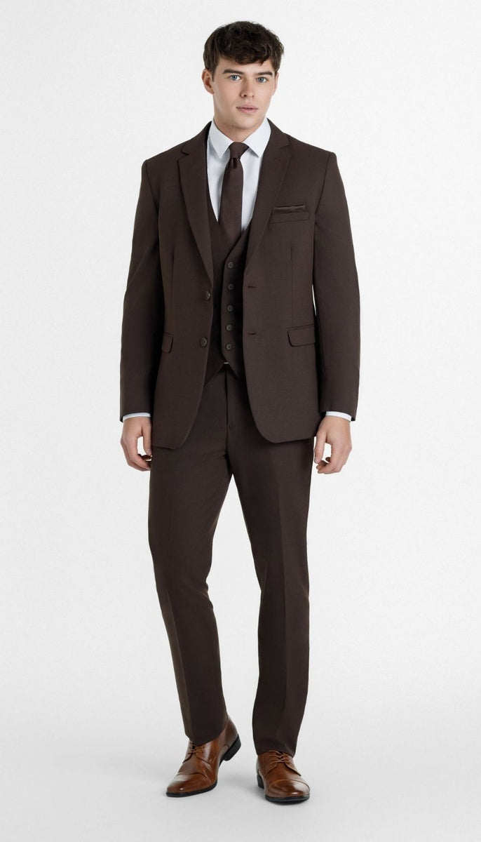 chocolate brown dress for men Chocolate Brown Suit Inspiration for Formal Events