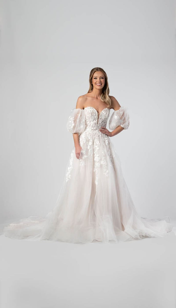 kenna strapless a-line dress Kenna Strapless Maxi Dress main image 0