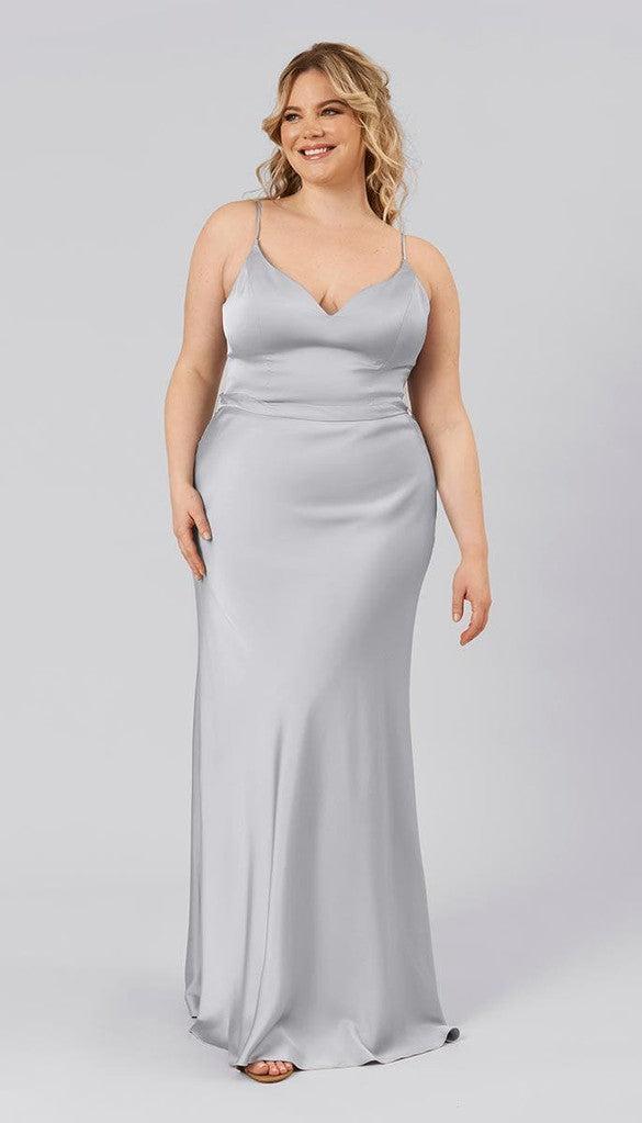 Demi Adjustable Satin Bridesmaid Dress