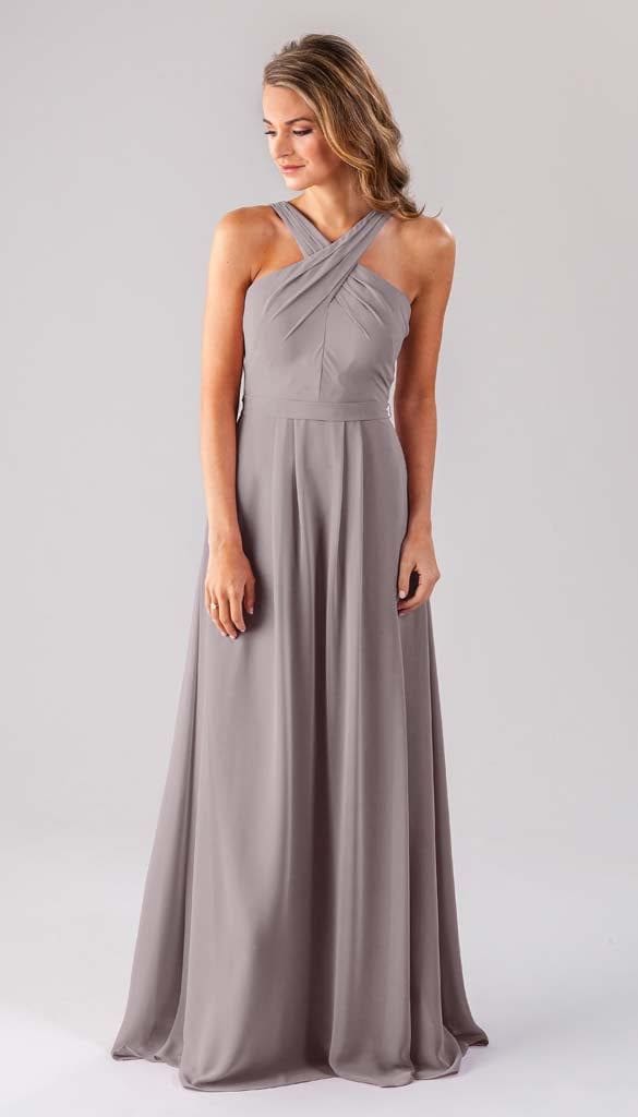 Elena High Neck Bridesmaids Dress