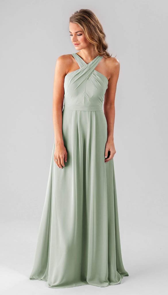 Elena High Neck Bridesmaids Dress