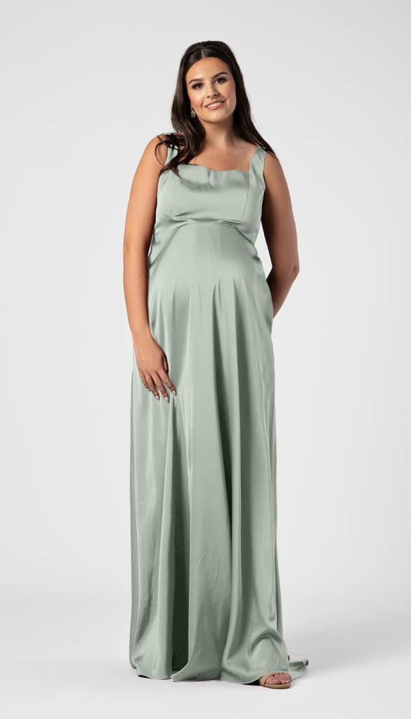blue dress for baby girl Sale Ready-to-Ship Maternity Bridesmaid Dress