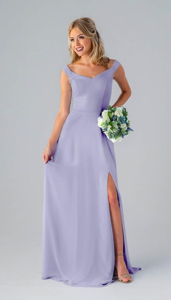 chinese dress ladies Haley Classic Chiffon Bridesmaids Dress