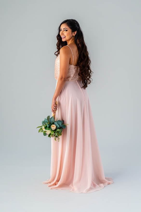 Hayden Sequin Ready To Ship Bridesmaid Dress | Kennedy Blue 0 / Gold/Champagne Hayden Sequin Ready To Ship Bridesmaid Dress | Kennedy Blue 0 / Gold/Champagne
