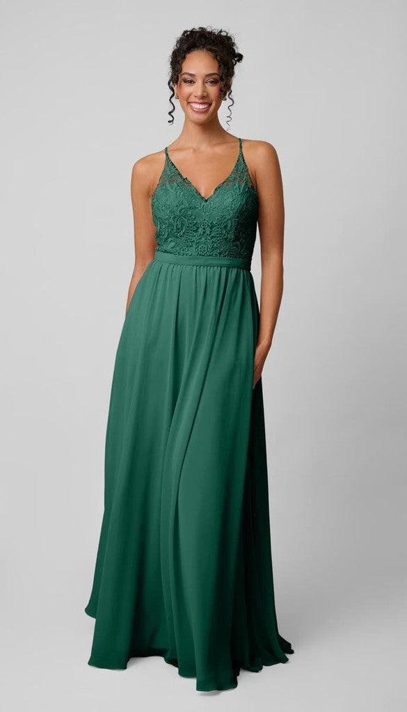 Iris Ready To Ship Embroidered Bridesmaids Dress | Kennedy Blue Iris Ready To Ship Embroidered Bridesmaids Dress | Kennedy Blue