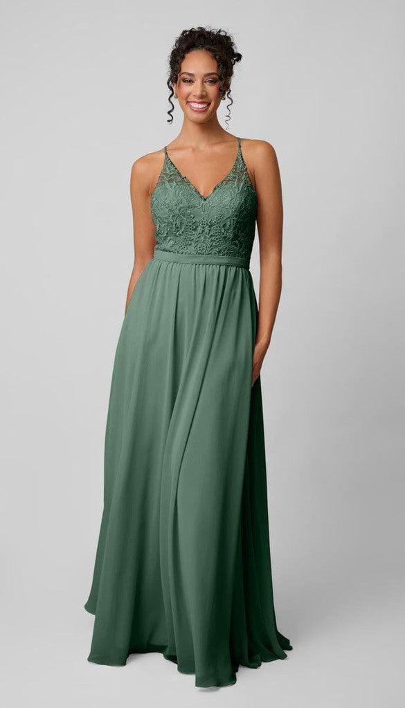 white christmas dresses Iris Embroidered Chiffon Bridesmaid Dress