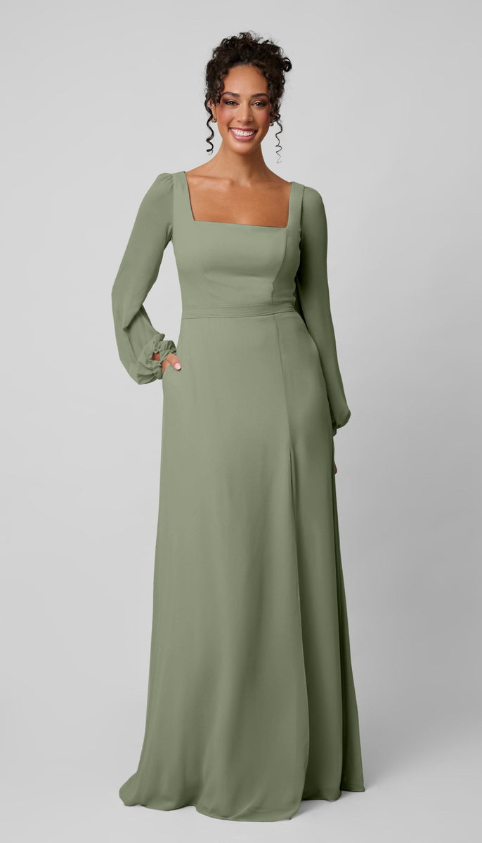 Isla Modest Bridesmaids Dress