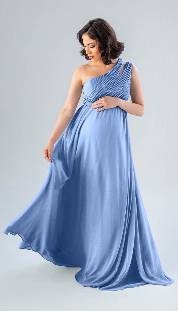 Kennedy Blue Jazz Bridesmaid Dress Cornflower