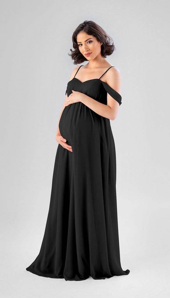 kb bridesmaid dresses Emery Satin Bridesmaid Dress main image 1