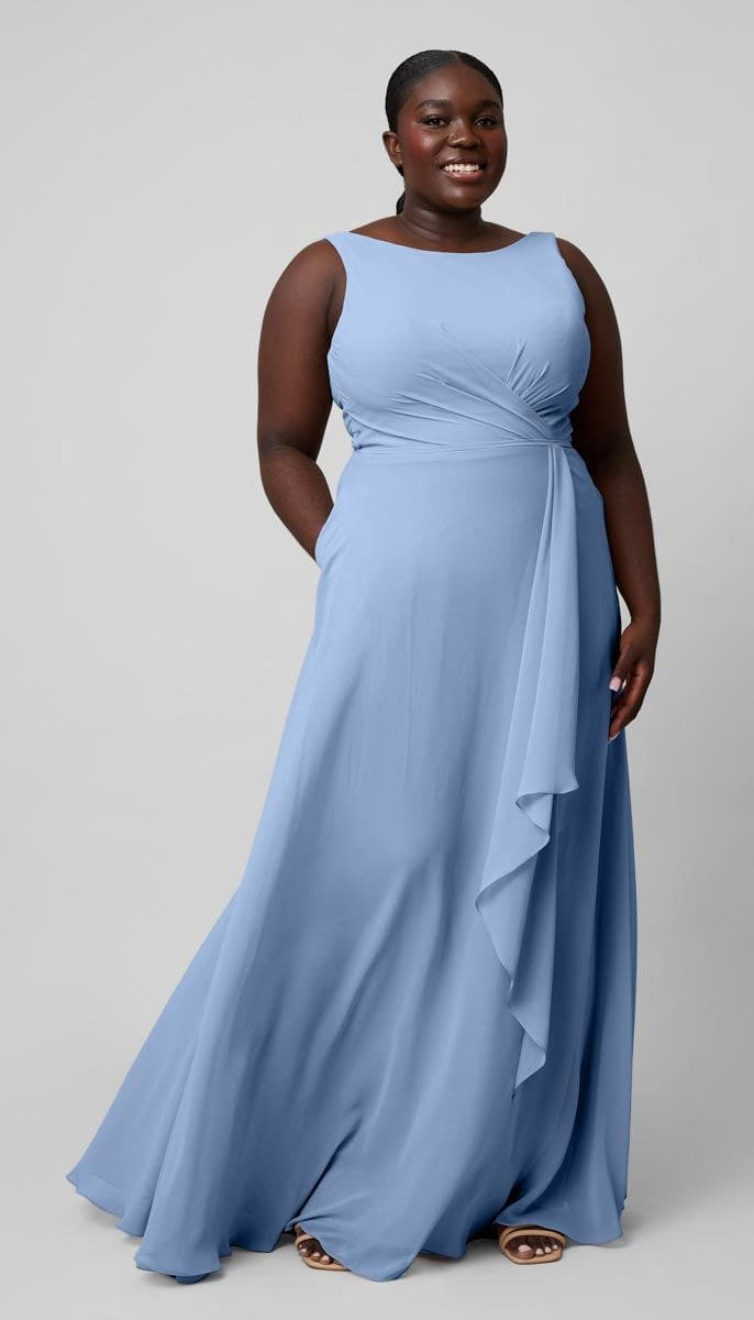 princess polly baby blue dress Waxflower Bridal