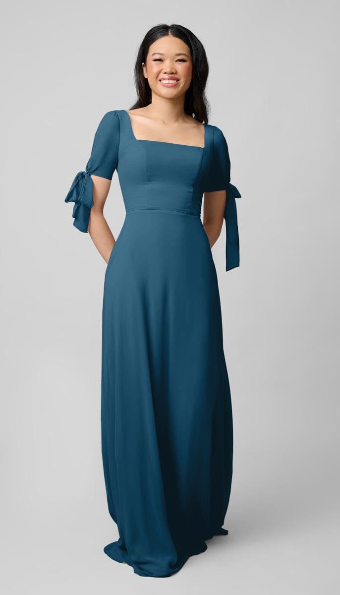 Juliet Modest Bridesmaids Dress | Kennedy Blue Marine Juliet Modest Bridesmaids Dress | Kennedy Blue Marine