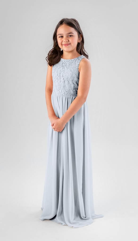 blue dress for baby girl Kennedy Blue Lanie Junior Bridesmaid Dress – Wedding Shoppe main image 0
