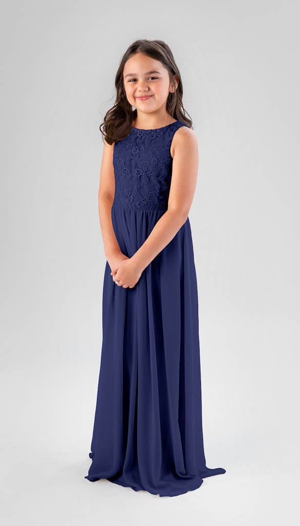 Kennedy Blue Keaton Junior Bridesmaid Dress Sapphire