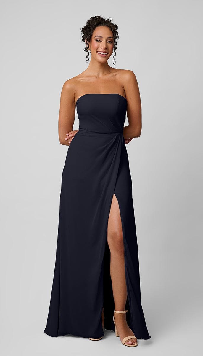 Structured Strapless Bridesmaid Dress