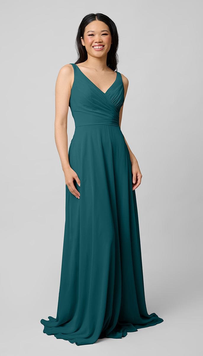 V Neck Bridesmaid Dress