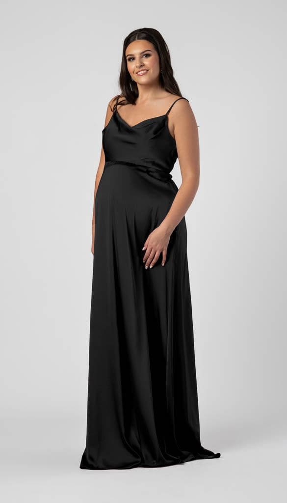 knee length dresses for ladies Pink Satin Short Sleeve Maternity Wrap Gown for A Baby Shower XL / Hunter Green main image 0
