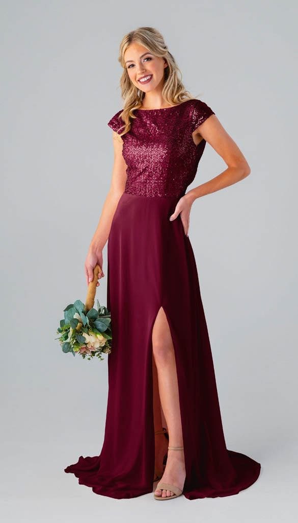 Sale Ready-to-Ship Sequin Bridesmaid Dress
