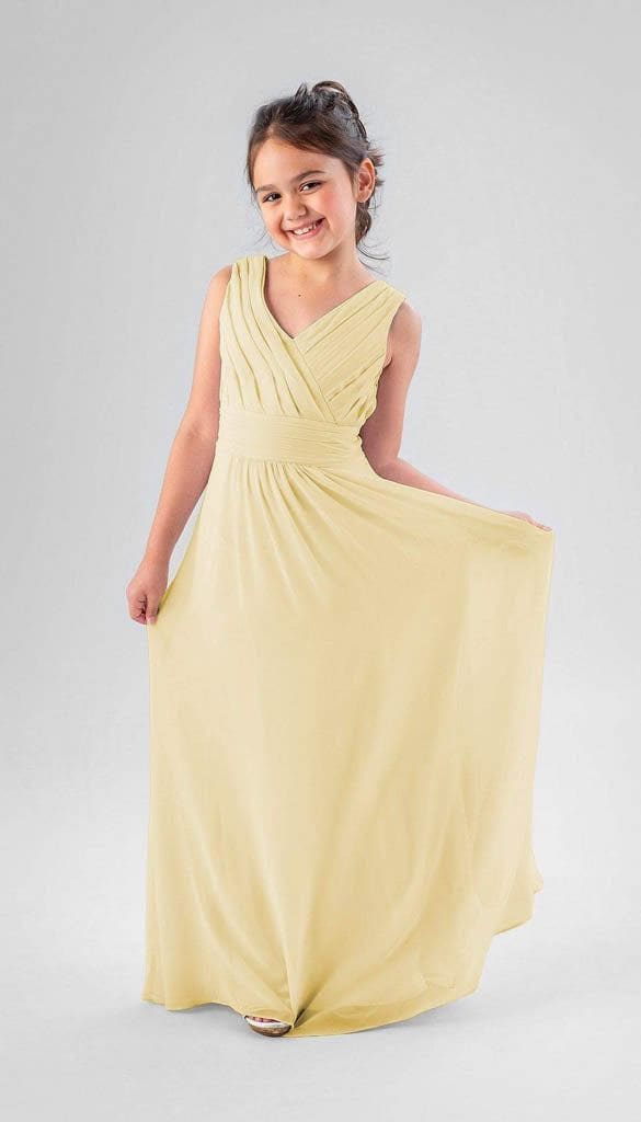 Kennedy Blue Bright Yellow Bridesmaid Dresses Kennedy Blue Lonnie