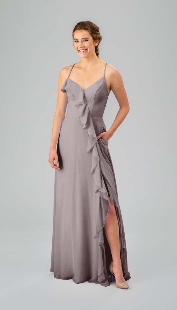 Macy Chiffon Adjustable Bridesmaid Dress | Kennedy Blue Violet Macy Chiffon Adjustable Bridesmaid Dress | Kennedy Blue Violet
