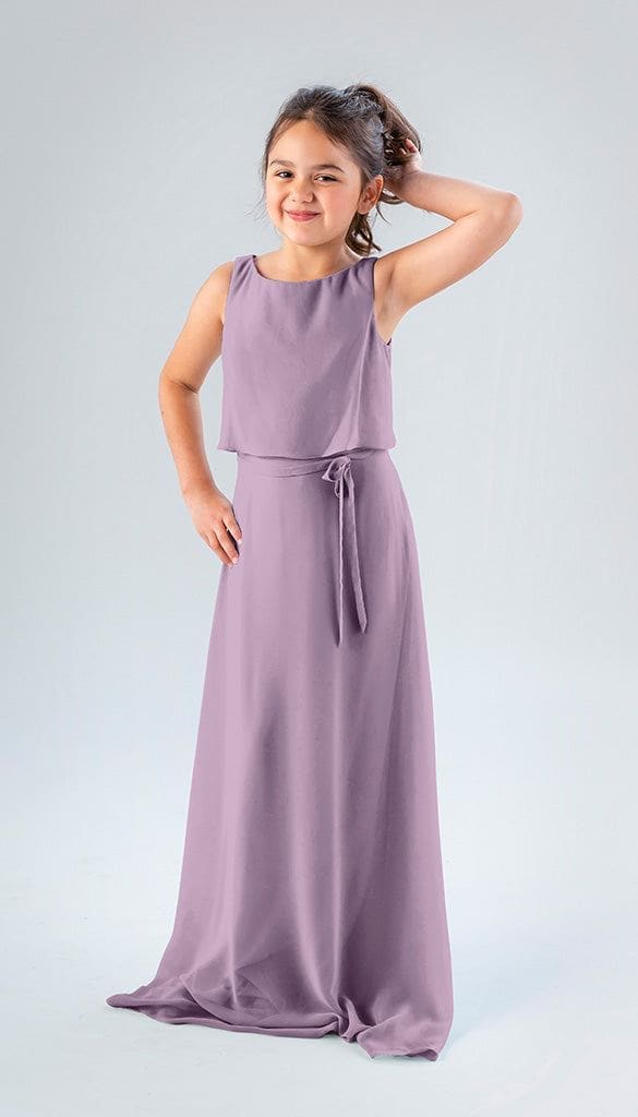 Sale Ready-to-Ship Chiffon Bridesmaid Dress | Kennedy Blue J6 / French Lilac Sale Ready-to-Ship Chiffon Bridesmaid Dress | Kennedy Blue J6 / French Lilac