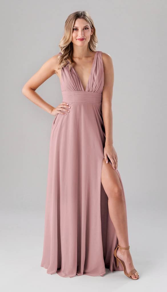 Rose Fashion Forward Bridesmaids Dress