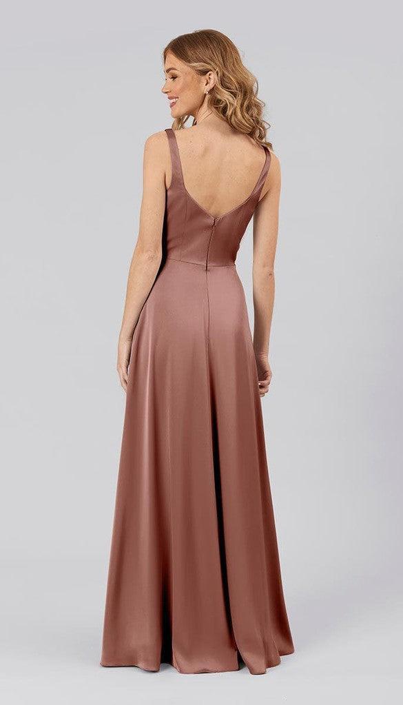 Sabrina High Quality Satin Bridesmaid Dress