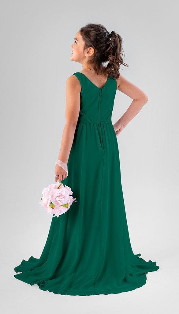 Sale Ready-to-Ship Junior Bridesmaid Dress | Kennedy Blue J10 / Rosewood Sale Ready-to-Ship Junior Bridesmaid Dress | Kennedy Blue J10 / Rosewood