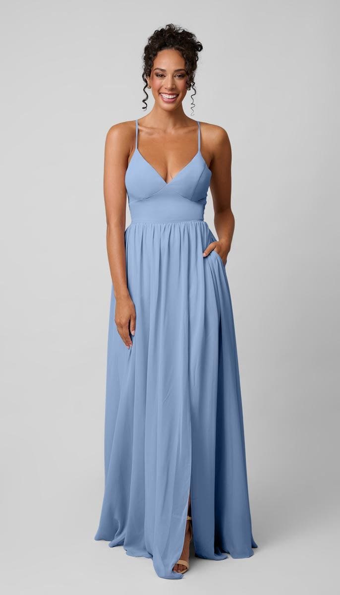 blue dress for baby girl Sloane Adjustable Fit Bridesmaids Dress