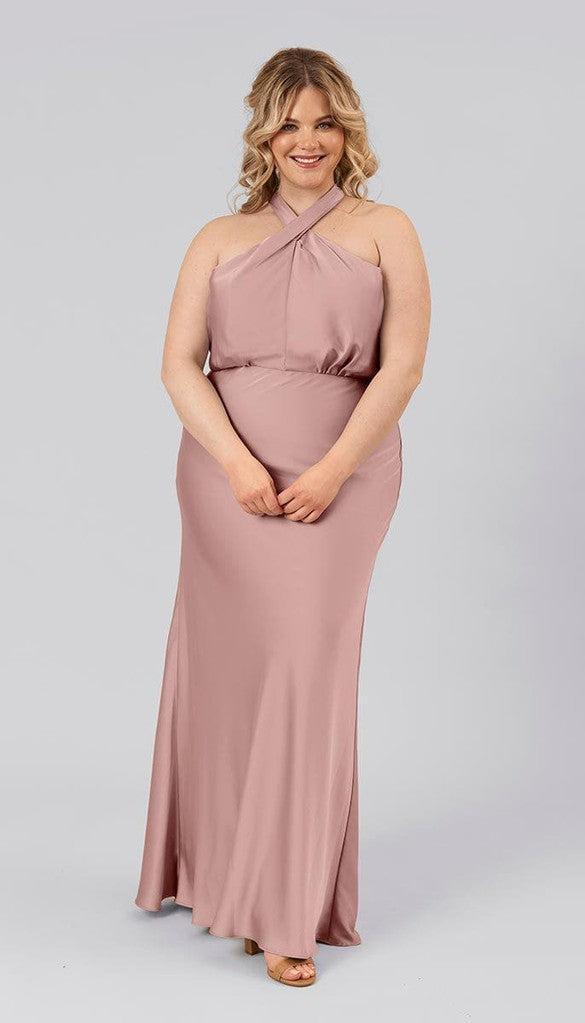 Zara High Quality Satin Bridesmaid Dress | Kennedy Blue Sea Foam Zara High Quality Satin Bridesmaid Dress | Kennedy Blue Sea Foam