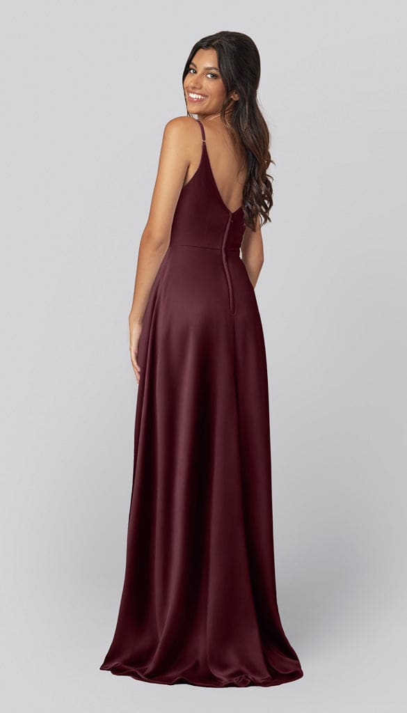 luxe formal dresses Satin Kimmy Adjustable Bridesmaids Dress YGroup_HHEliza