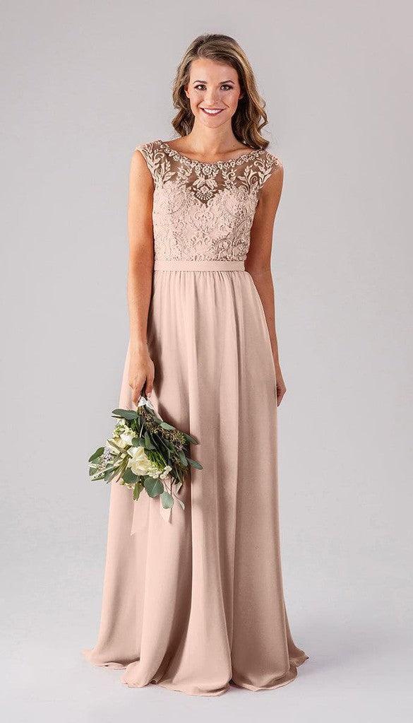 Kinsley Beaded Embroidered Bridesmaid Dress