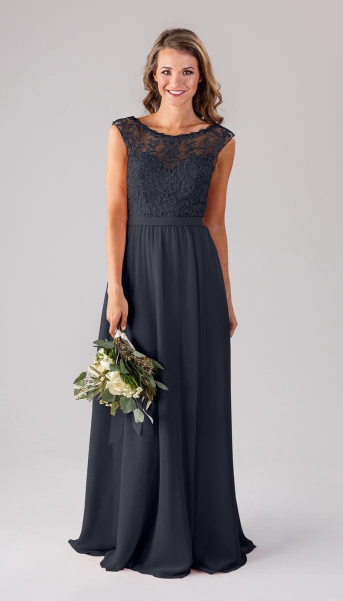 Kinsley Ready to Ship Embroidered Bridesmaids Dress