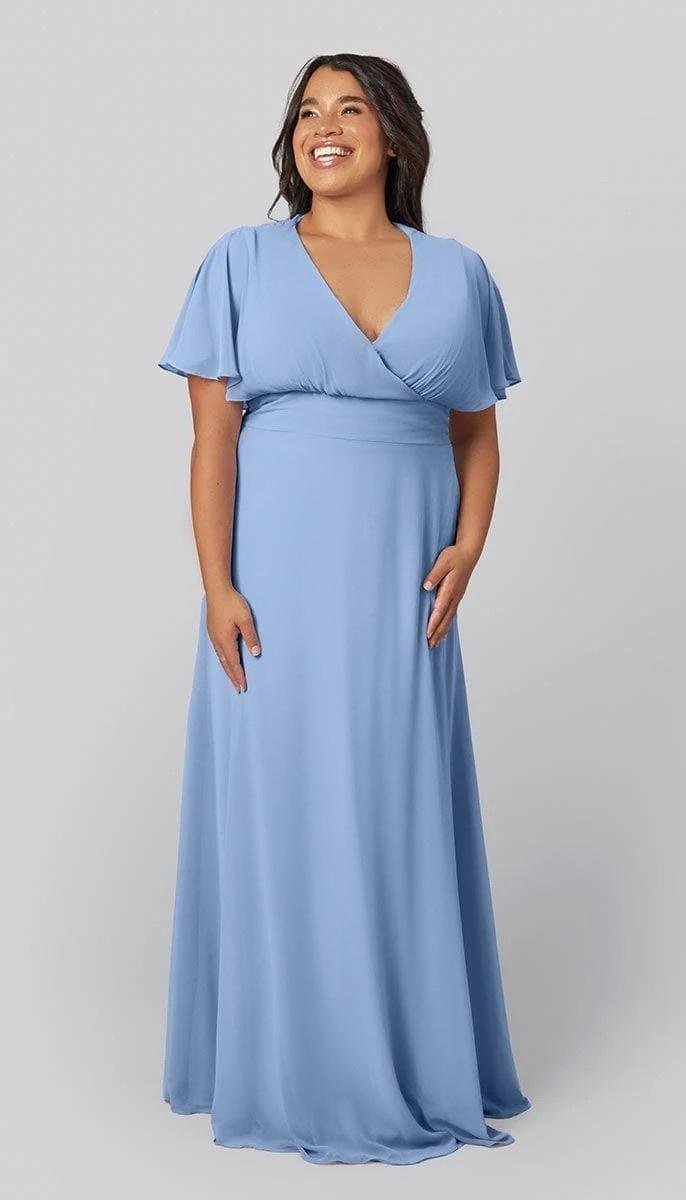 Modest Bridesmaid Dress | Kennedy Blue Luca French Lilac Modest Bridesmaid Dress | Kennedy Blue Luca French Lilac