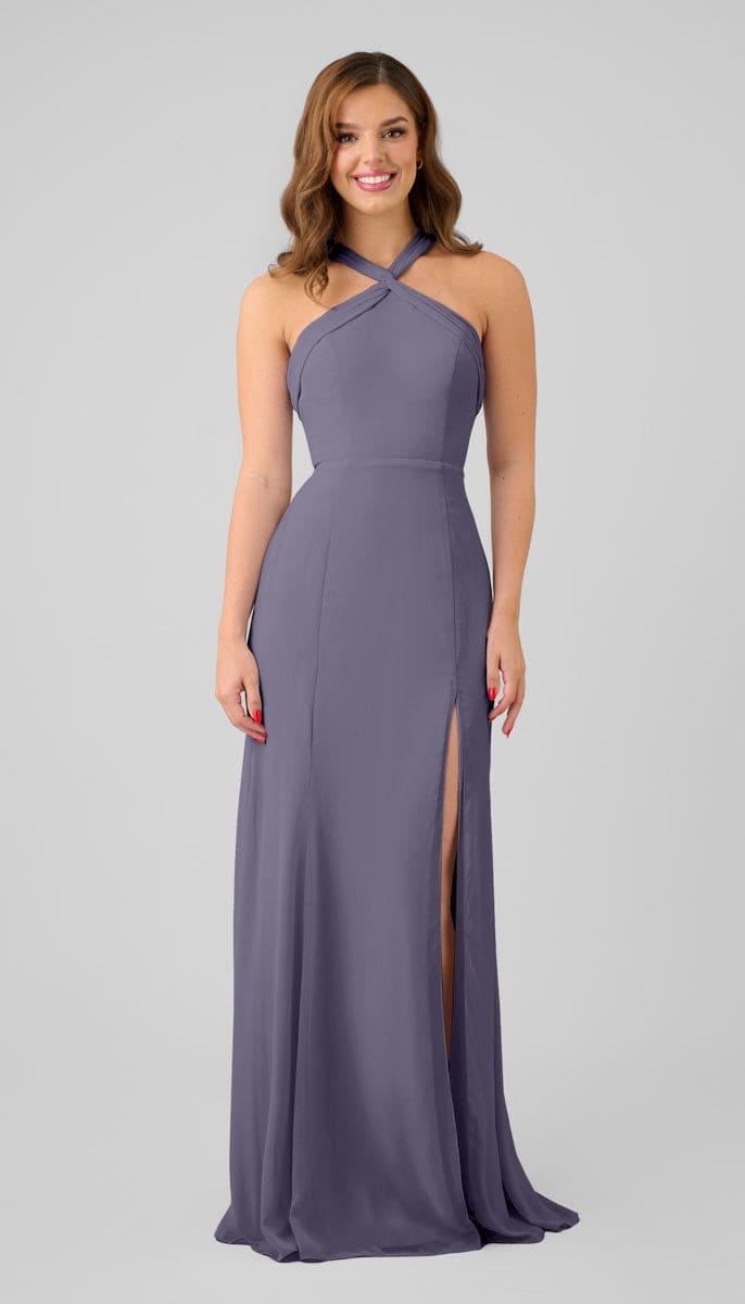 Mary sleek Modern bridesmaid dress