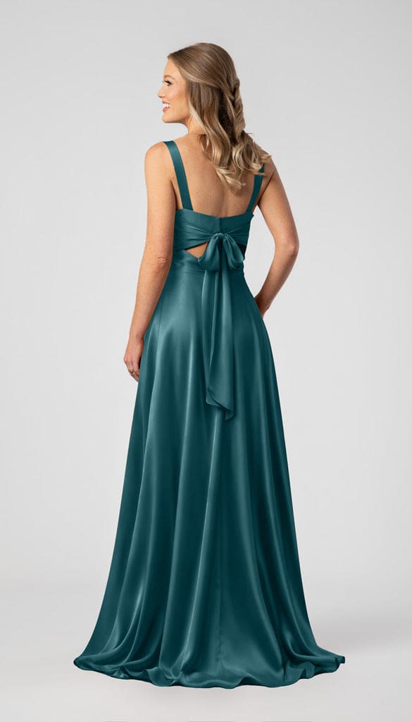 Meg Luxe Satin Bridesmaid Dress